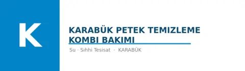 Karabük Petek Temizleme Kombi Bakımı profil fotoğrafı