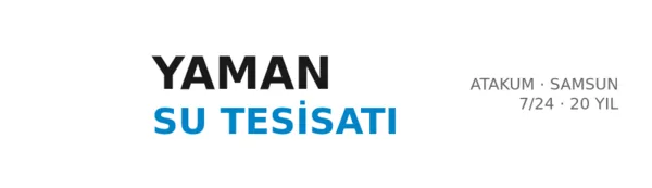 Yaman Su Tesisatı - Firma logosu