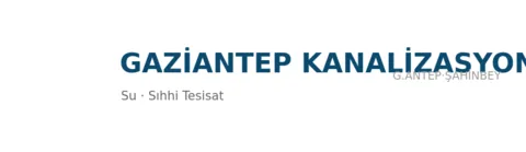 Gaziantep Kanalizasyon profil fotoğrafı