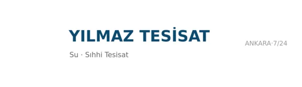 Yılmaz Tesisat - Firma logosu
