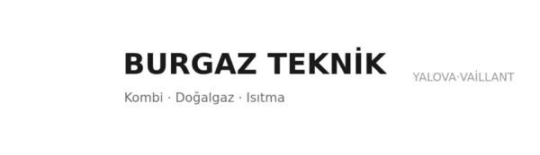 Burgaz Teknik - Firma logosu
