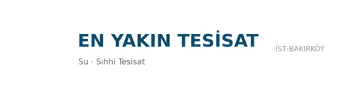En Yakın Tesisat profil fotoğrafı