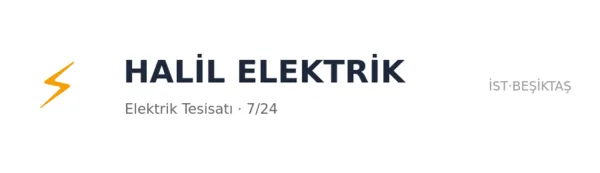 Halil Elektrik - Firma logosu