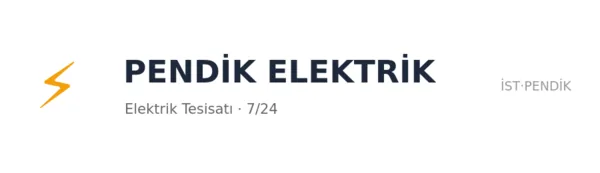 Pendik Elektrik - Firma logosu