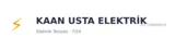 Kaan Usta Elektrik - Elektrik Tesisatı ustası