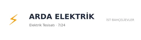 Arda Elektrik profil fotoğrafı