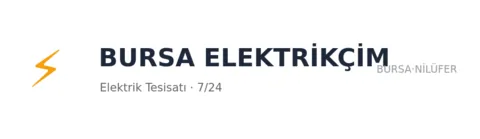 Bursa Elektrikçim profil fotoğrafı