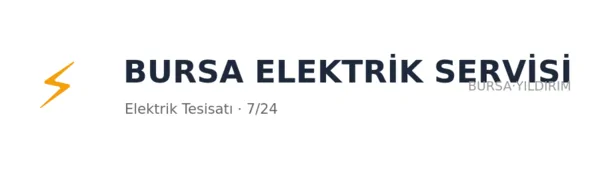 Bursa Elektrik Servisi - Firma logosu