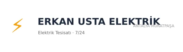 Erkan Usta Elektrik - Firma logosu