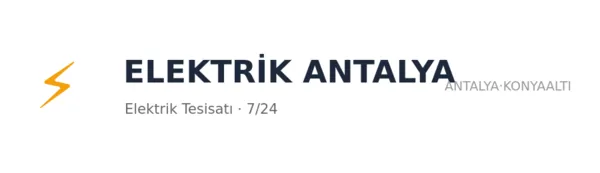Elektrik Antalya - Firma logosu