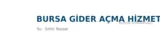 Bursa Gider Açma Hizmeti - Su Tesisatı ustası