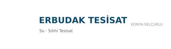 Erbudak Tesisat - Firma logosu