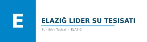 Elazığ lider su tesisatı - Su Tesisatı ustası Merkez, Elazığ