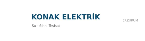 KONAK ELEKTRİK - Firma logosu