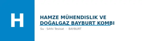 Hamze Mühendislik ve Doğalgaz Bayburt Kombi profil fotoğrafı