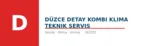 Düzce Detay Kombi Klima Teknik Servis - Doğalgaz Tesisatı ustası