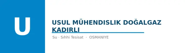 Usul Mühendislik Doğalgaz Kadirli - Firma logosu
